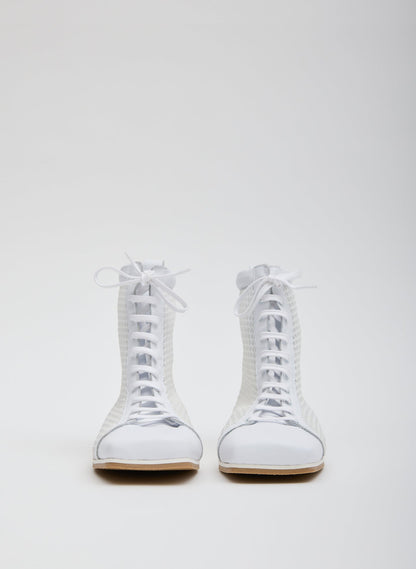 Tibi Seth Mesh High Top Sneaker