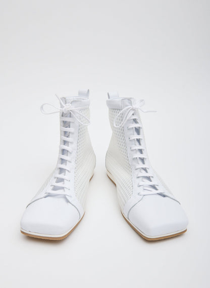 Tibi Seth Mesh High Top Sneaker