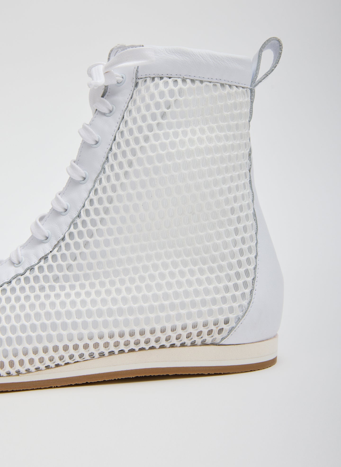 Tibi Seth Mesh High Top Sneaker