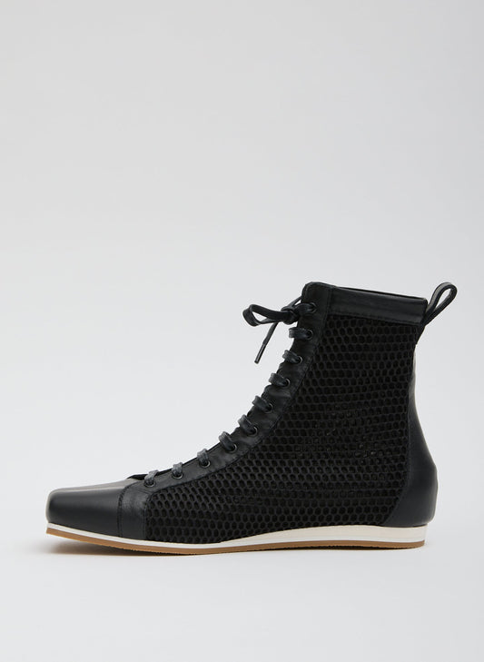 Tibi Seth Mesh High Top Sneaker