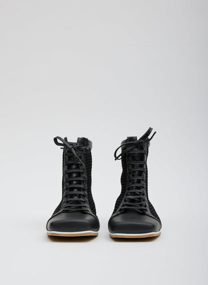 Tibi Seth Mesh High Top Sneaker
