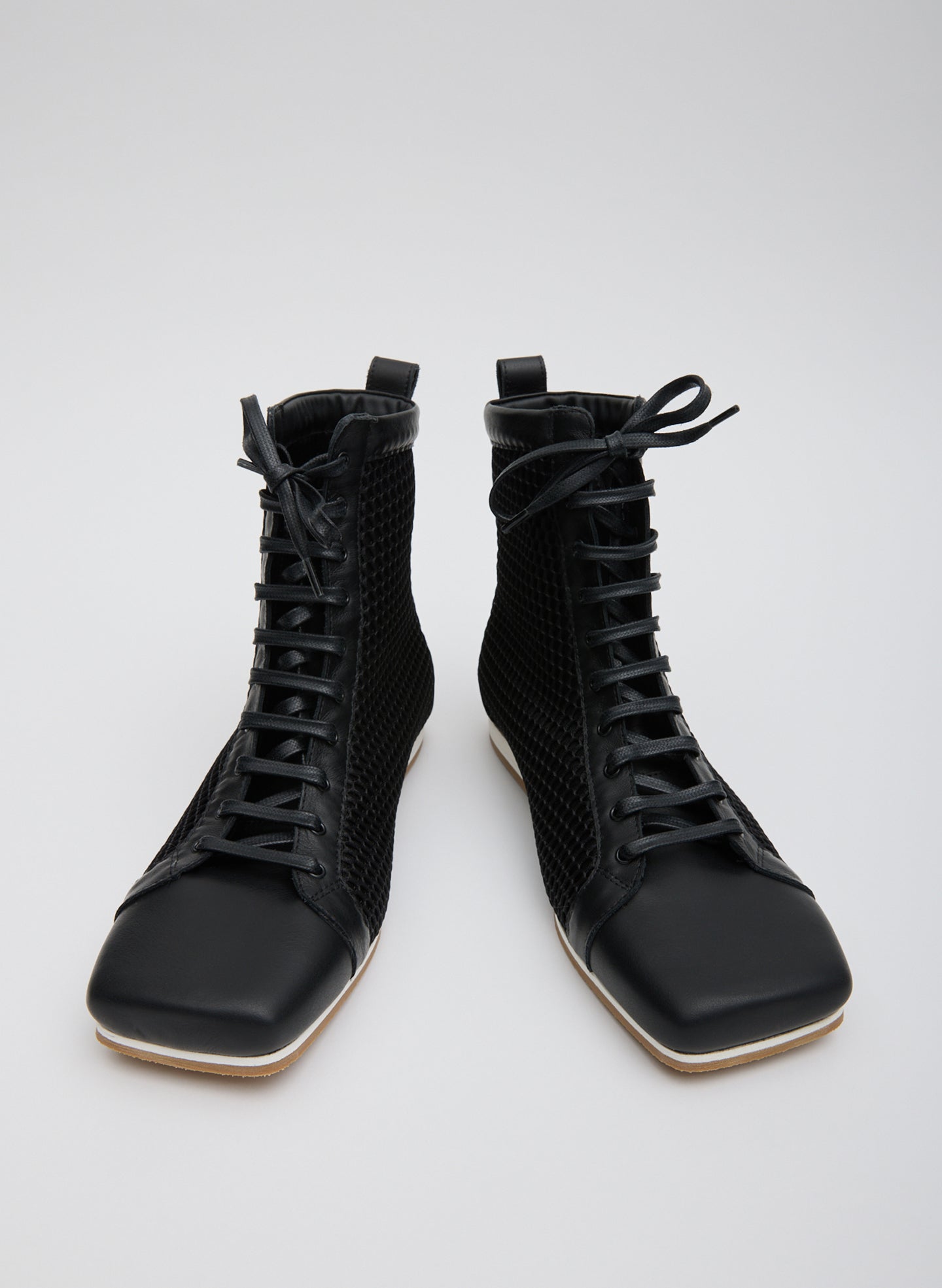 Tibi Seth Mesh High Top Sneaker