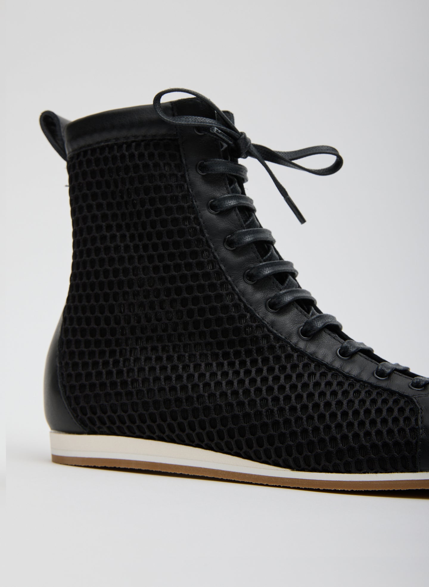 Tibi Seth Mesh High Top Sneaker