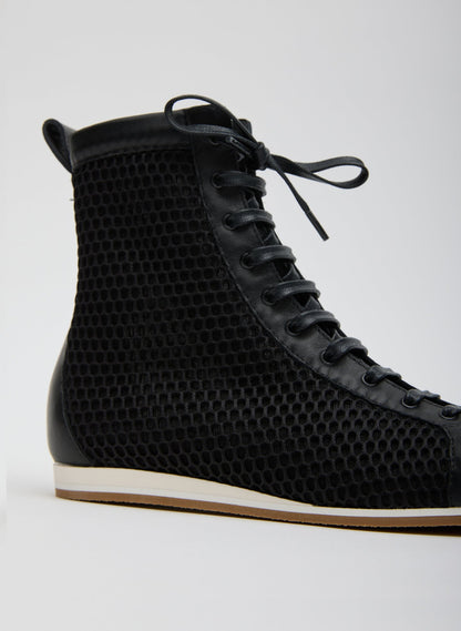 Tibi Seth Mesh High Top Sneaker