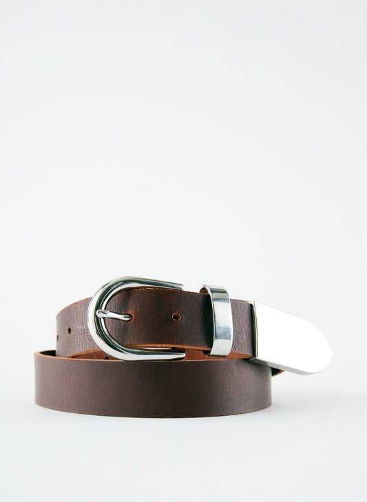Tibi Carlos Leather Belt