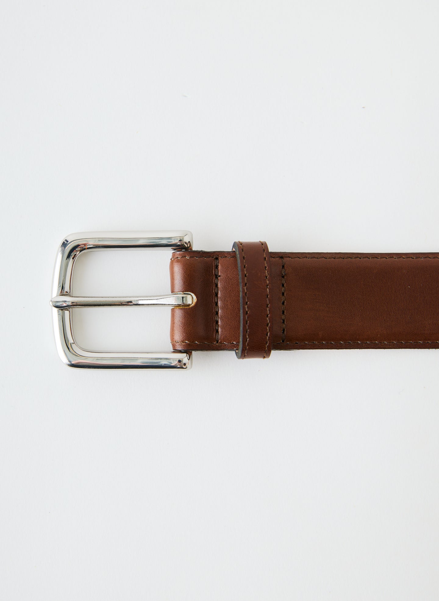 Tibi Classic Men's Leather Belt