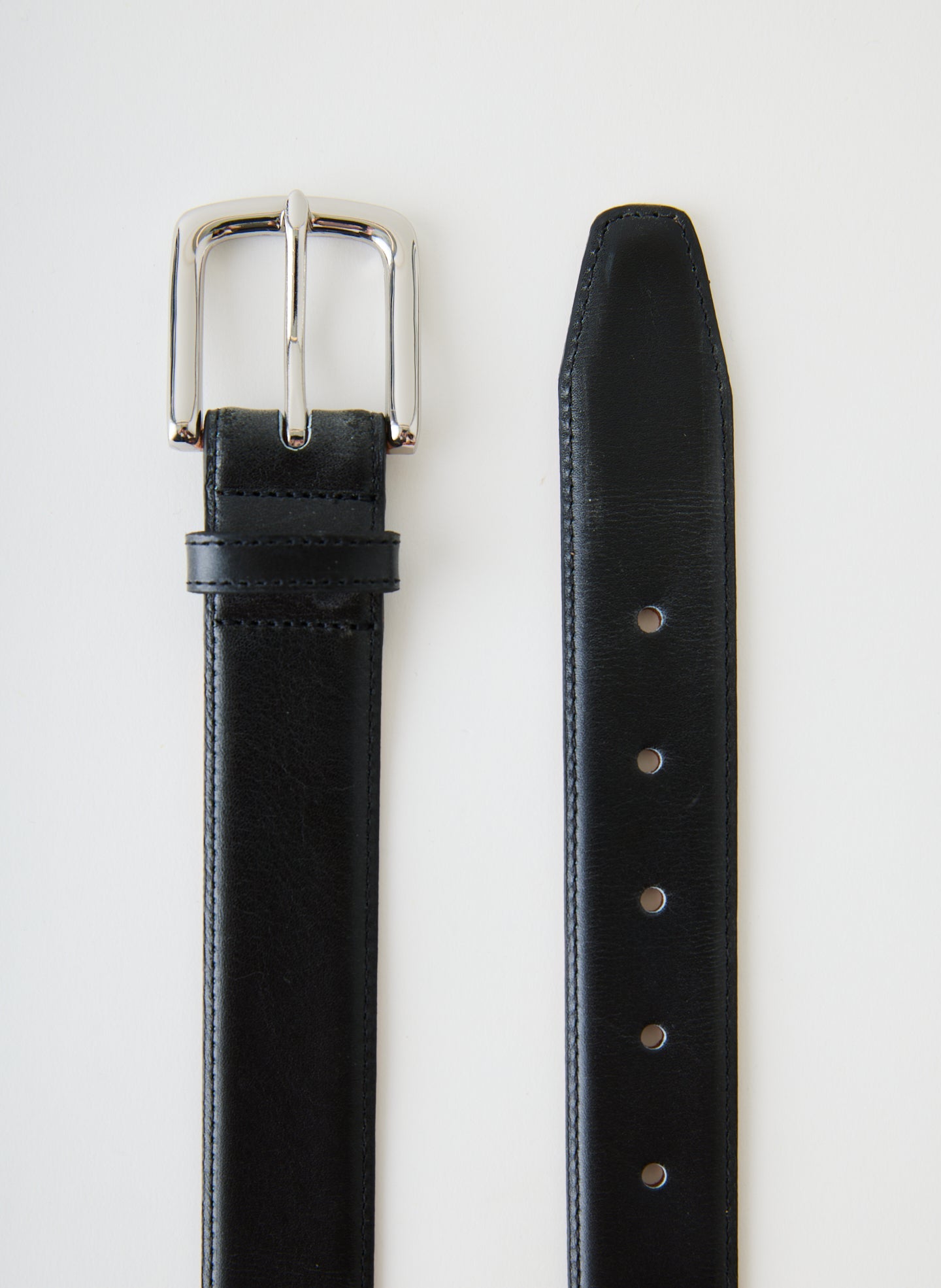 Tibi Classic Men's Leather Belt