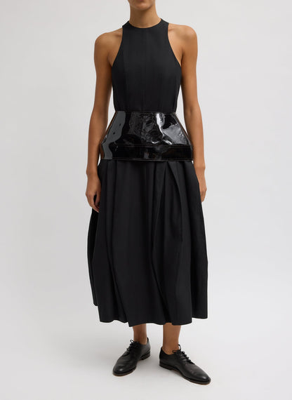 Tibi PVC Peplum Belt