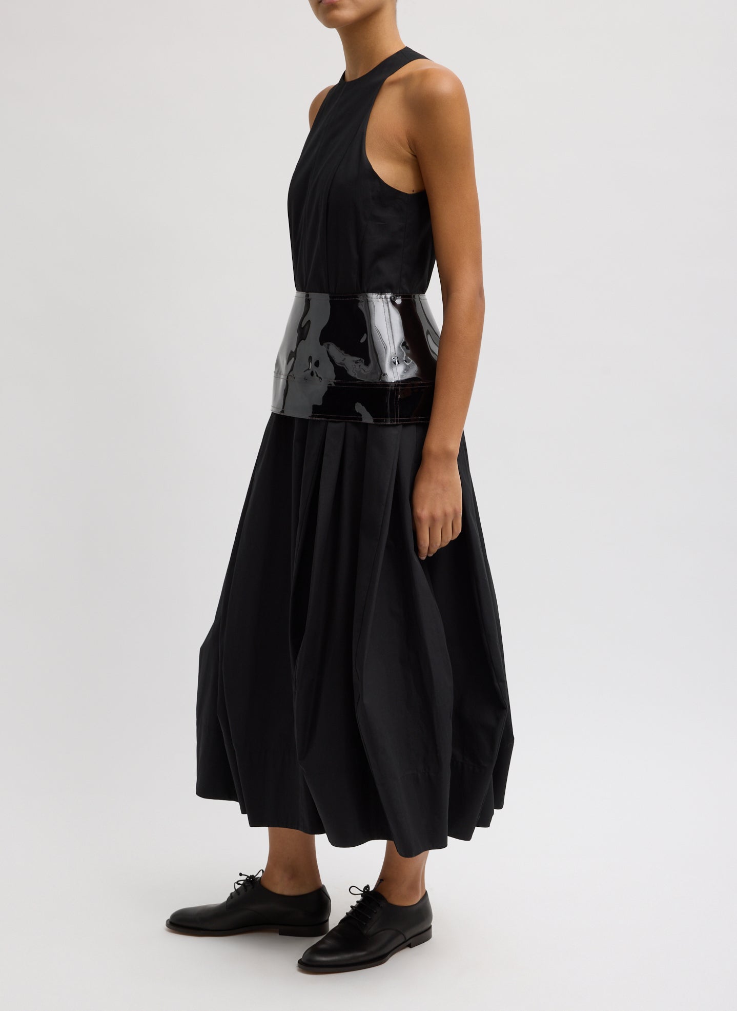 Tibi PVC Peplum Belt