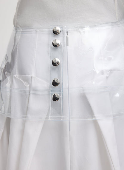 Tibi PVC Peplum Belt