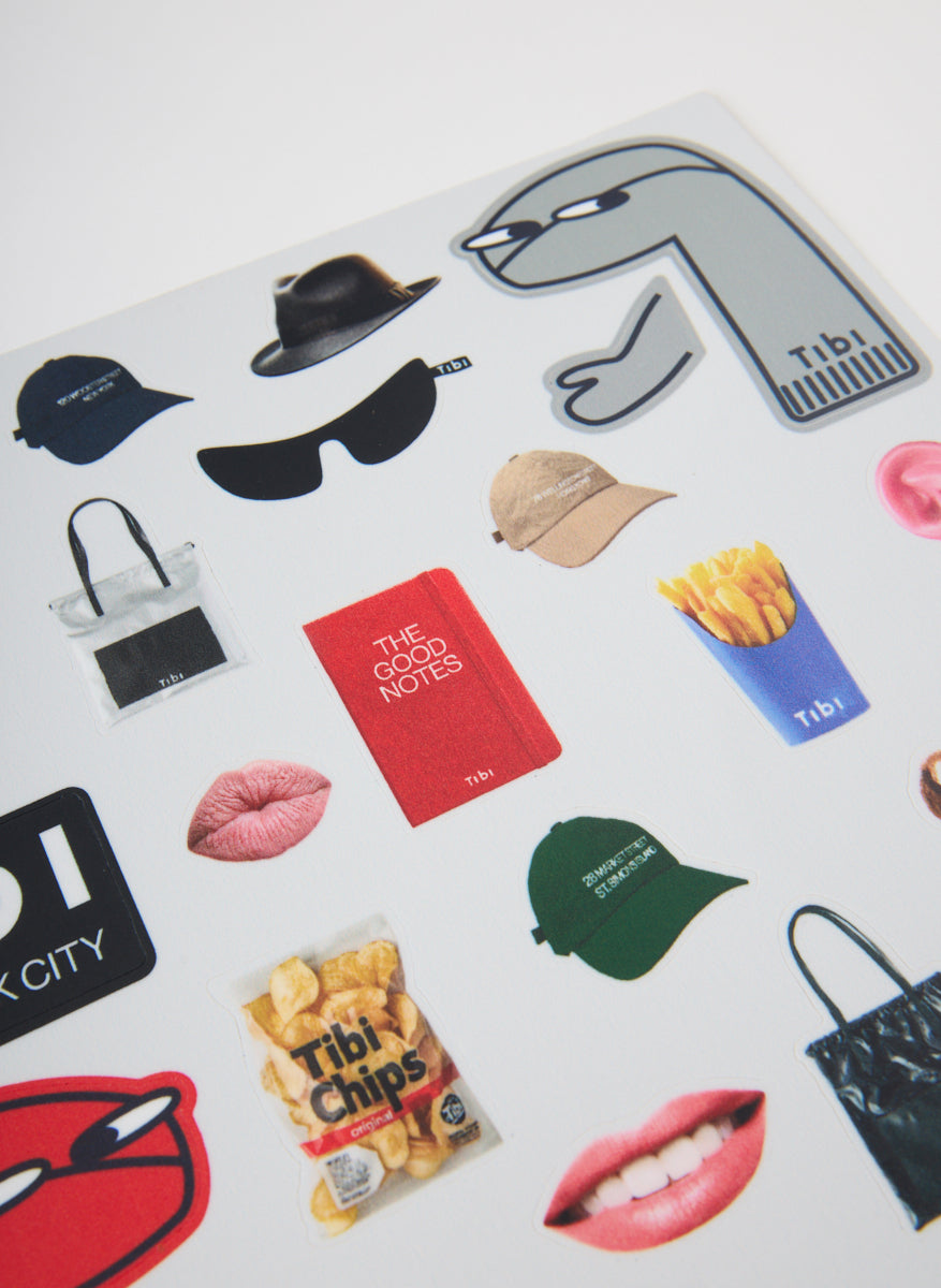 Tibi Borg Dress Up Sticker Sheet