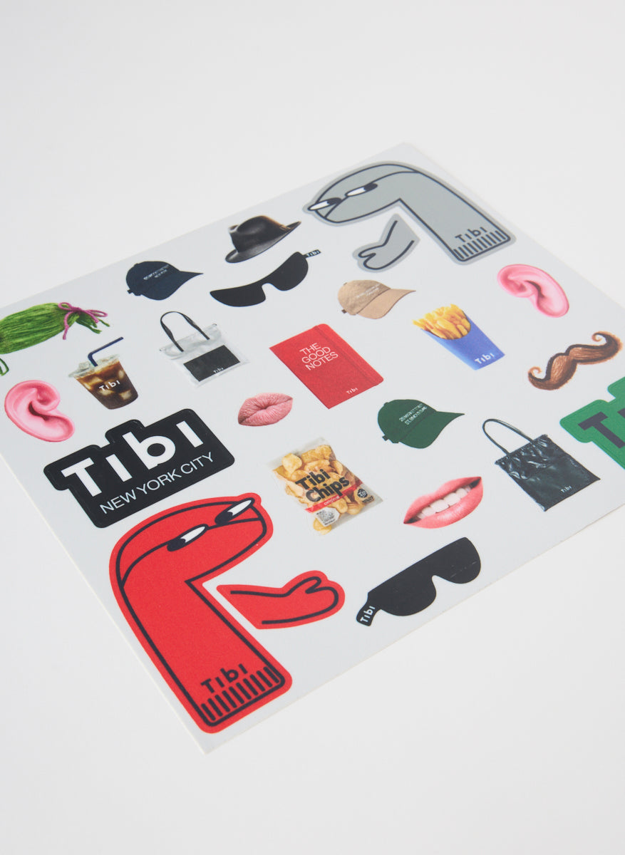 Tibi Borg Dress Up Sticker Sheet