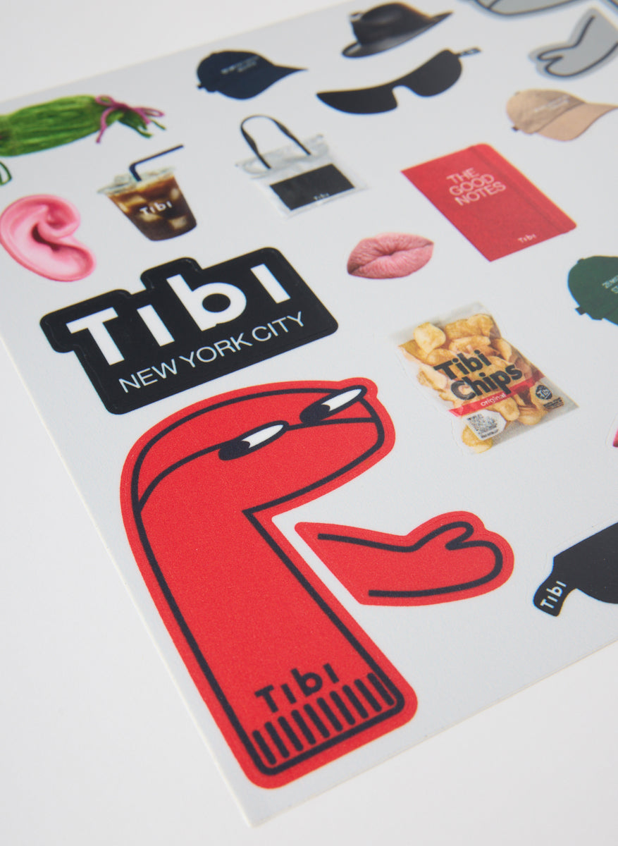 Tibi Borg Dress Up Sticker Sheet