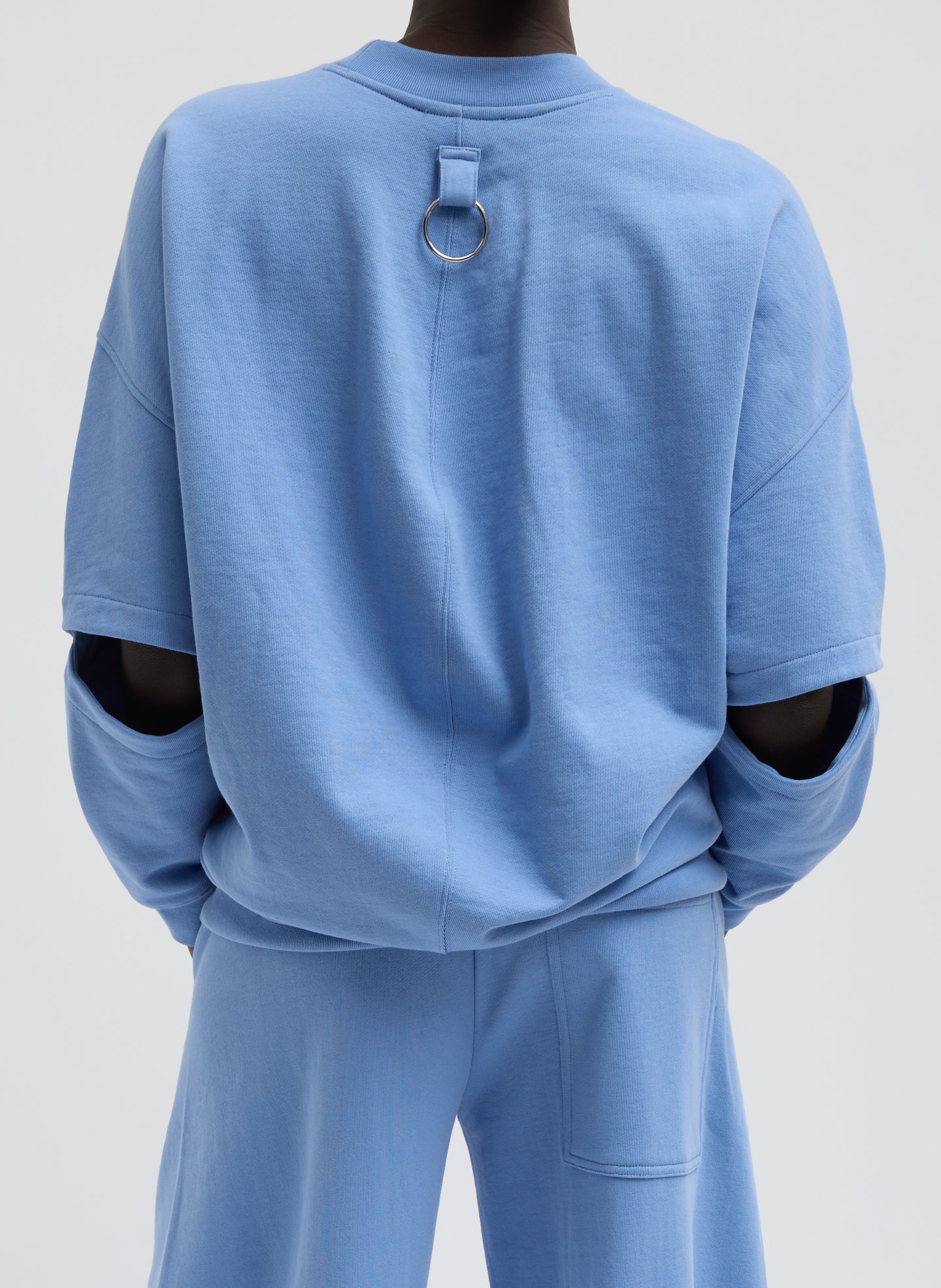 Tibi Cocoon Crewneck Sweatshirt