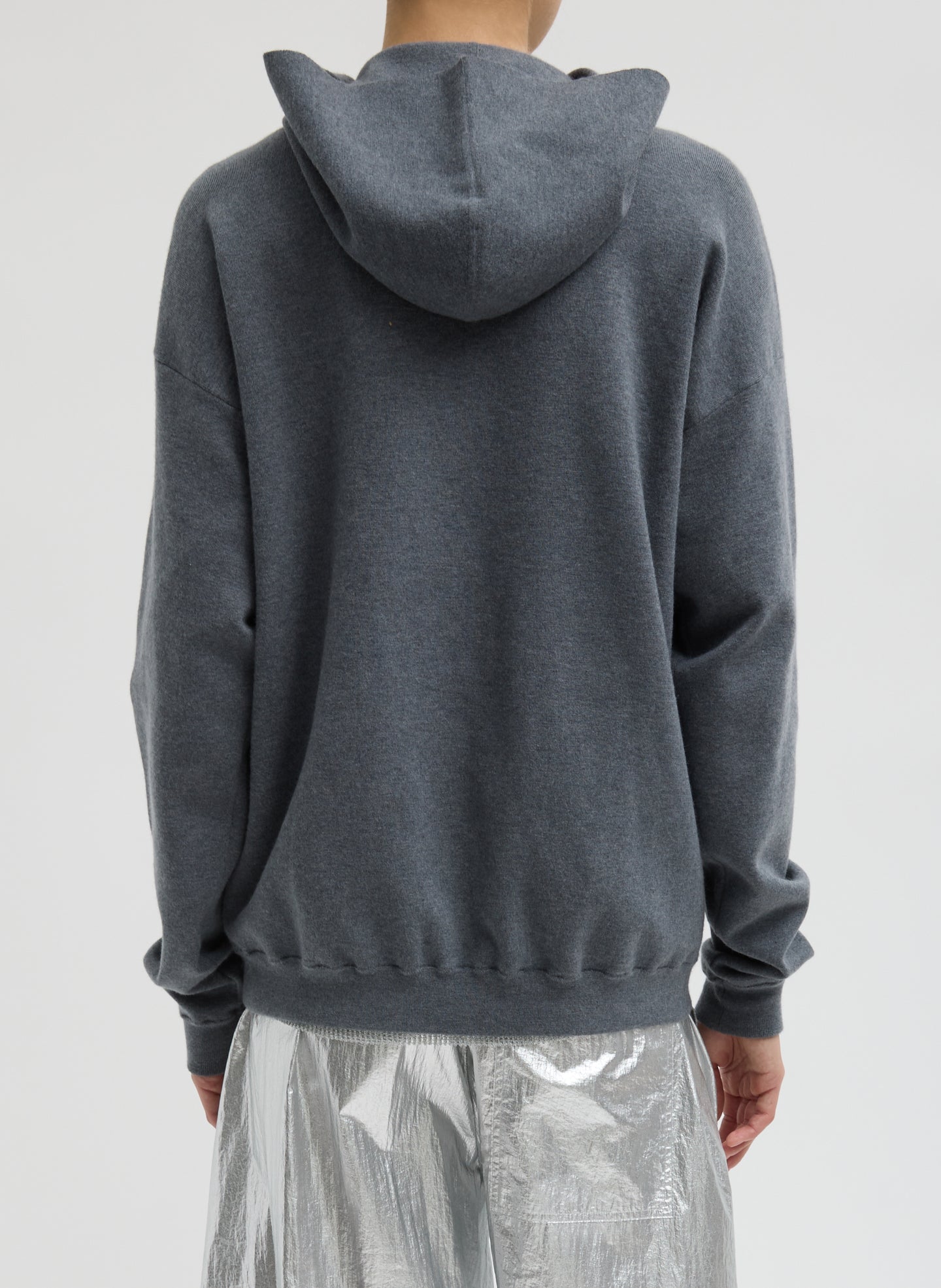 Tibi Double Faced Cashmere Hoodie