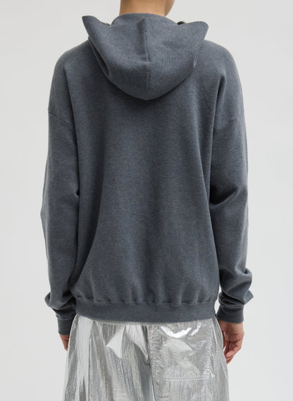 Tibi Double Faced Cashmere Hoodie