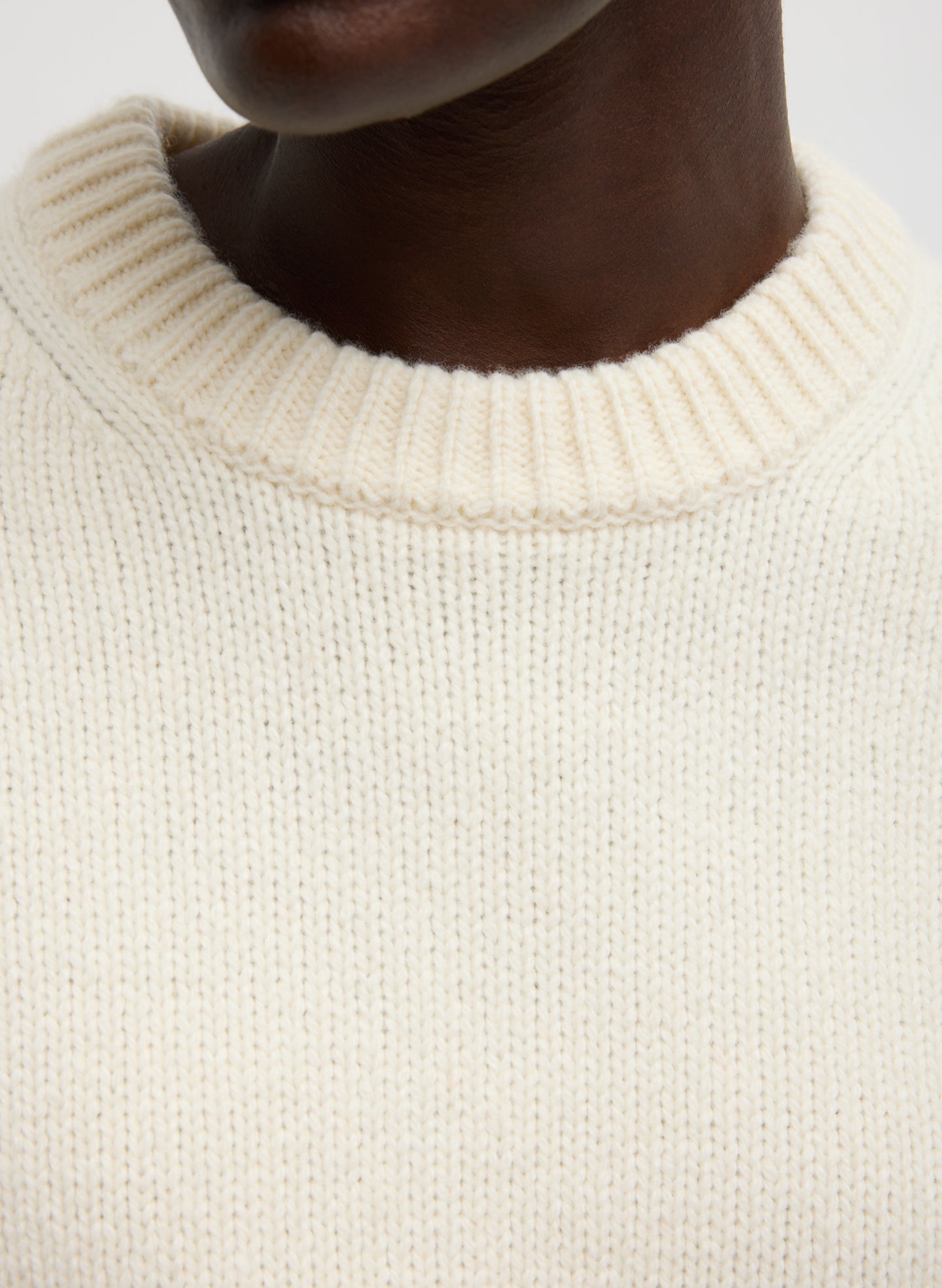 Tibi Soft Wool Ski Easy Pullover Crewneck Sweater