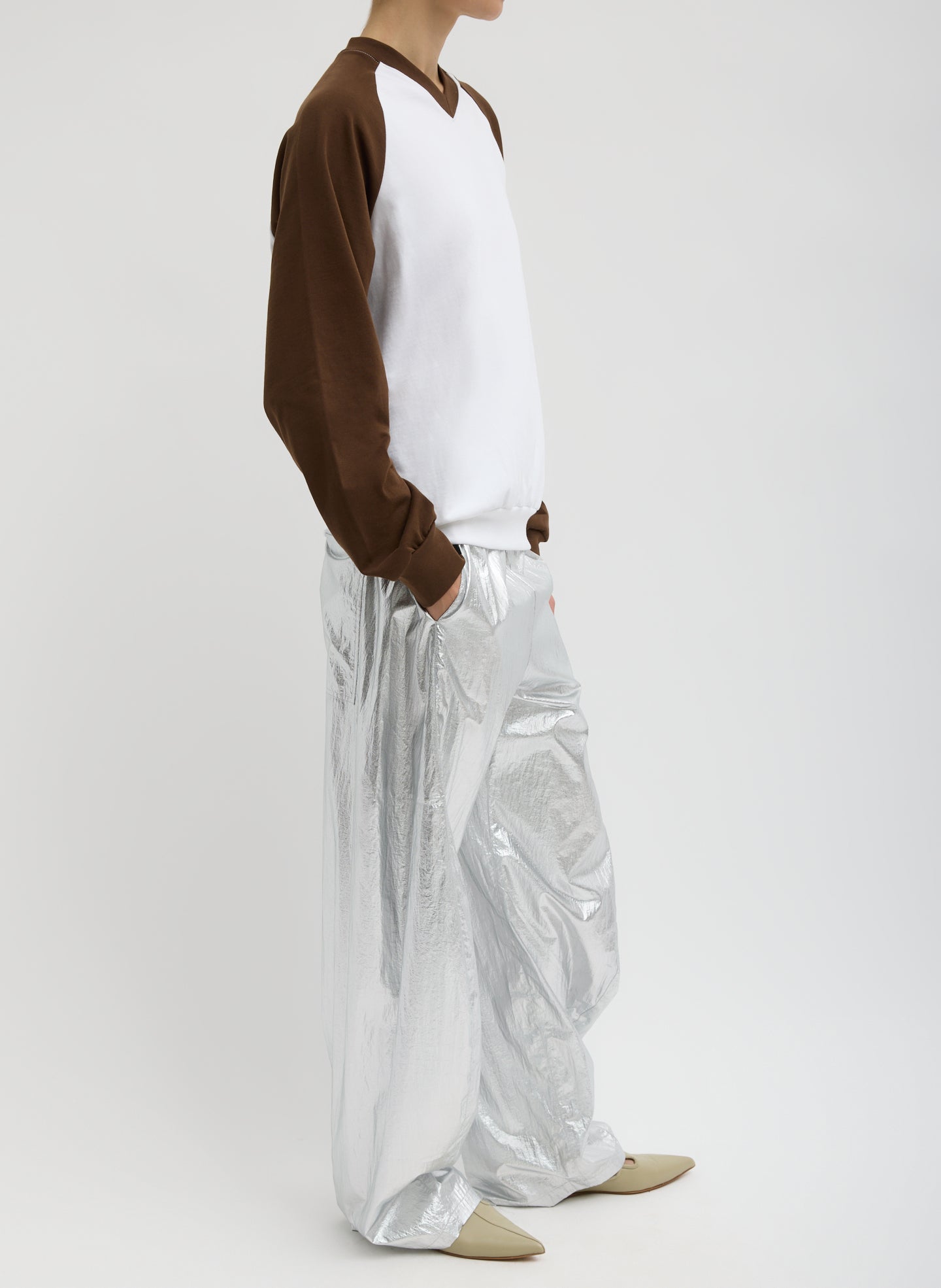 Tibi Perfect T-Shirt Vintage Sweatshirt