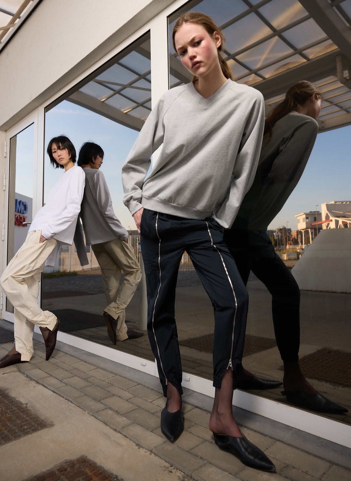 Tibi Perfect T-Shirt Vintage Sweatshirt
