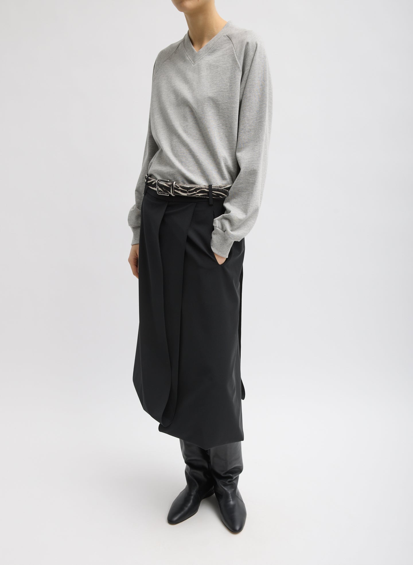 Tibi Perfect T-Shirt Vintage Sweatshirt