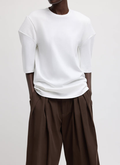 Tibi Perfect Hinged Sleeve T-Shirt