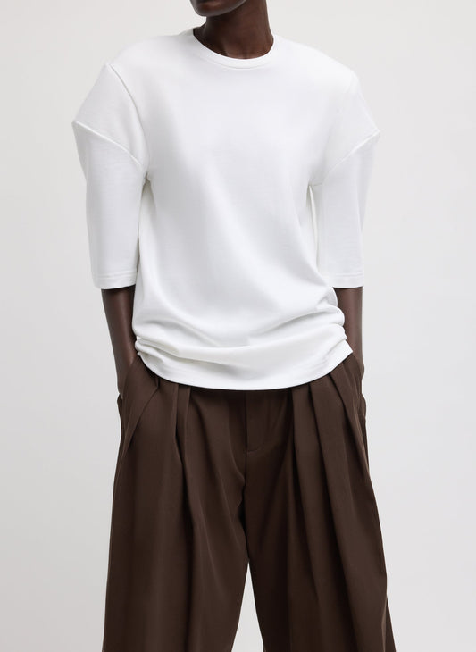 Tibi Perfect Hinged Sleeve T-Shirt