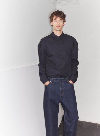 Tibi Compact Eco Poplin Hinged Shirt