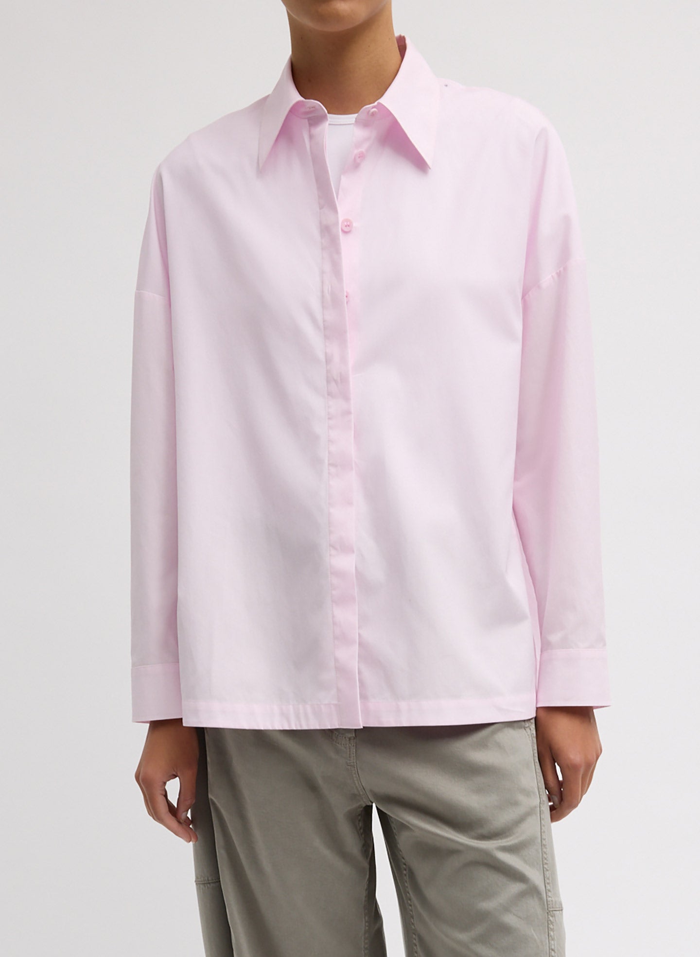 Tibi Gabe Oversized Shirt