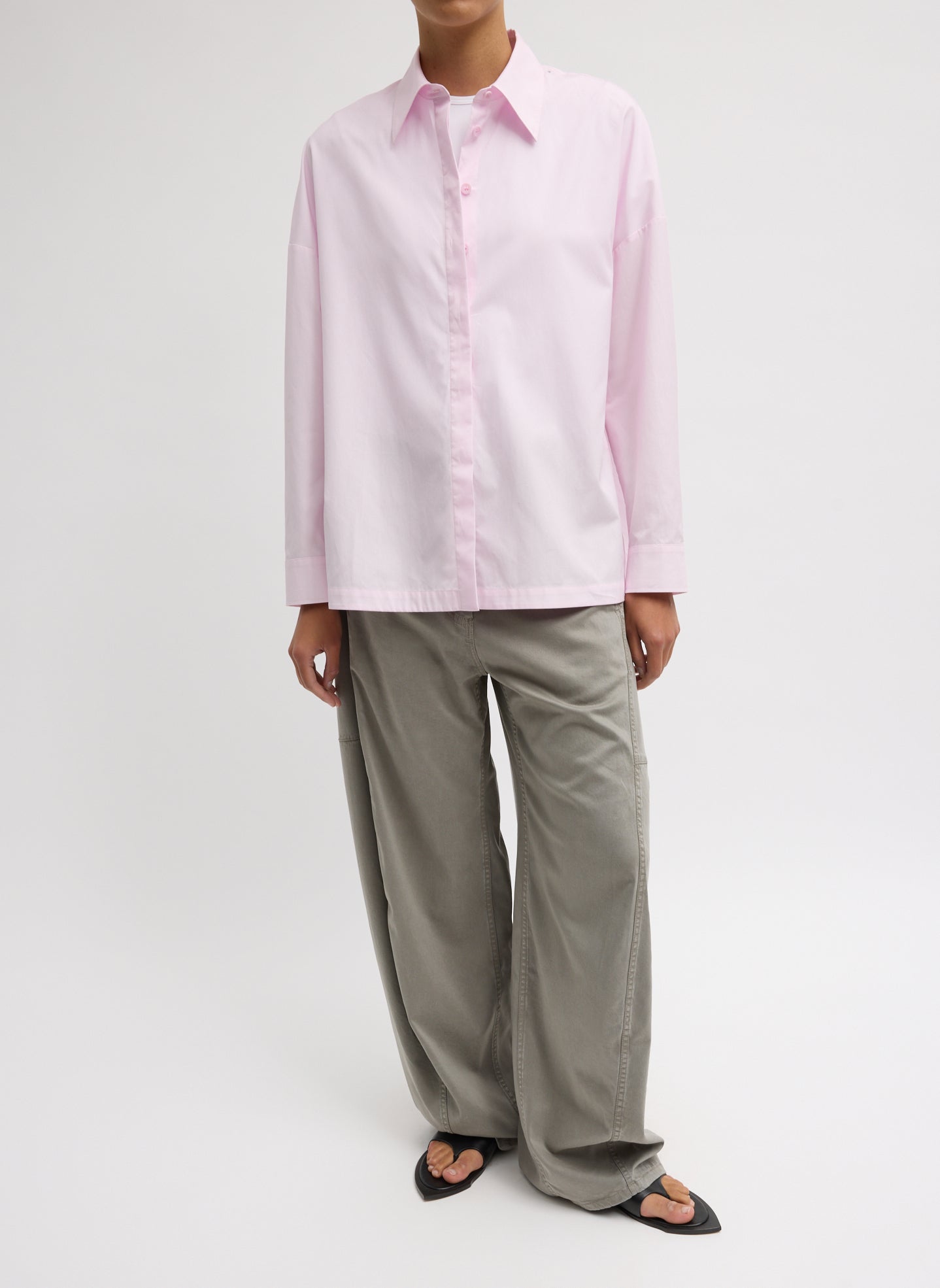 Tibi Gabe Oversized Shirt