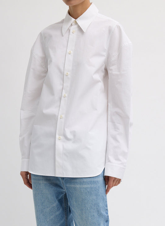 Tibi Compact Eco Poplin Hinged Shirt