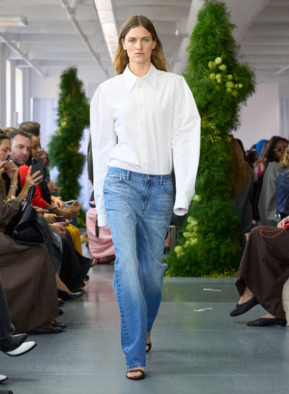 Tibi Compact Eco Poplin Hinged Shirt