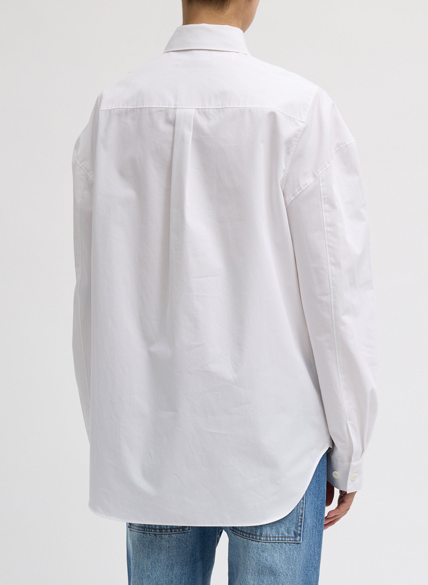 Tibi Compact Eco Poplin Hinged Shirt