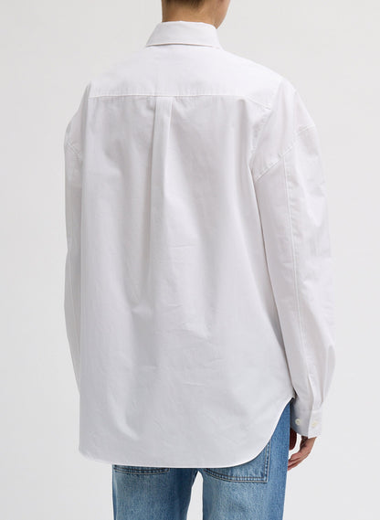 Tibi Compact Eco Poplin Hinged Shirt