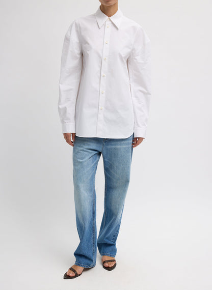 Tibi Compact Eco Poplin Hinged Shirt