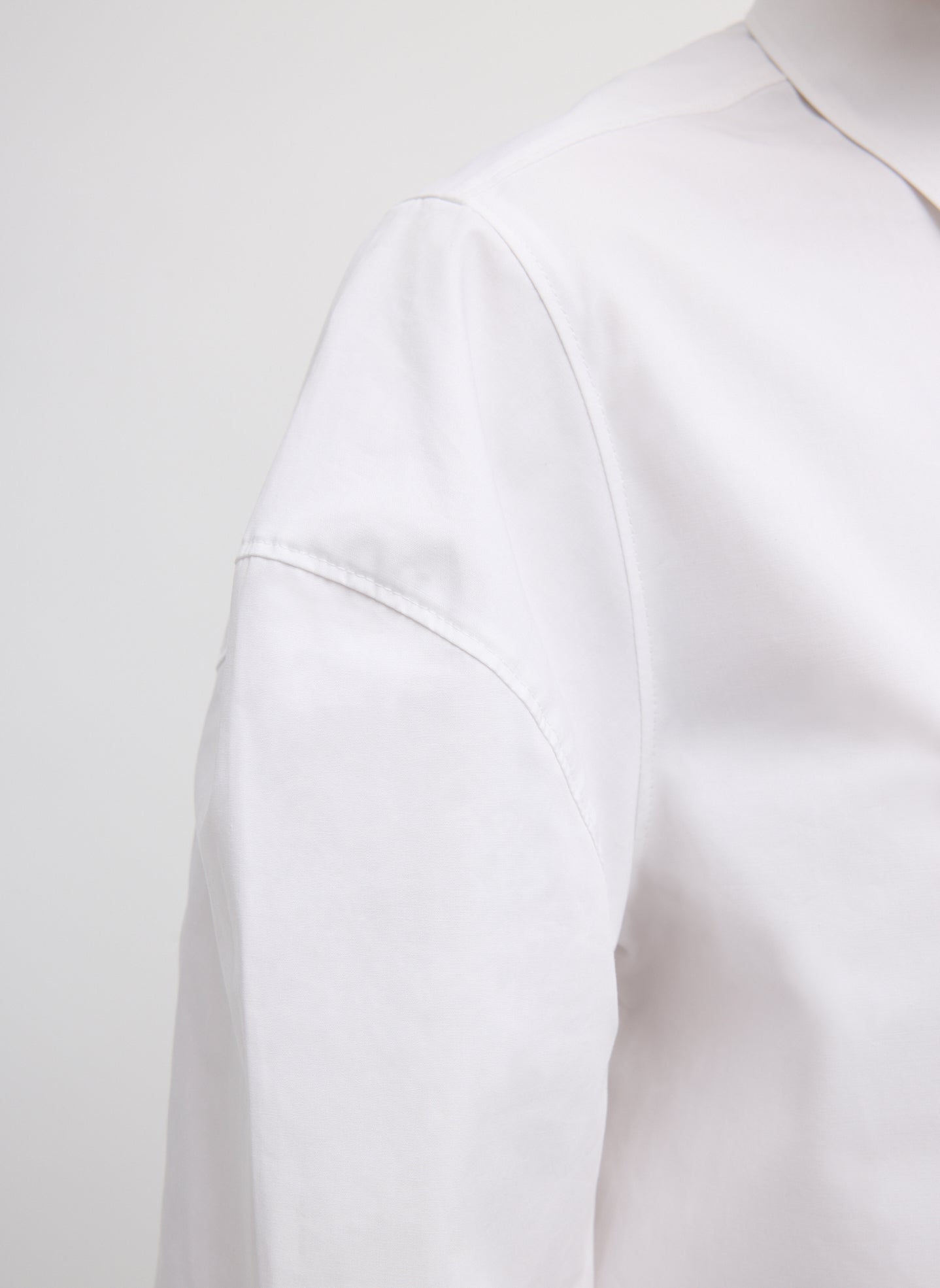 Tibi Compact Eco Poplin Hinged Shirt