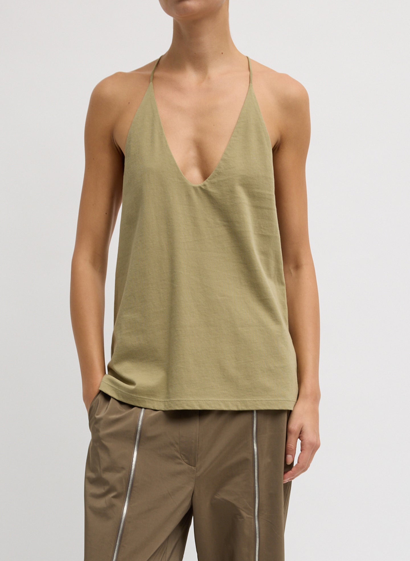 Tibi Racerback Tank