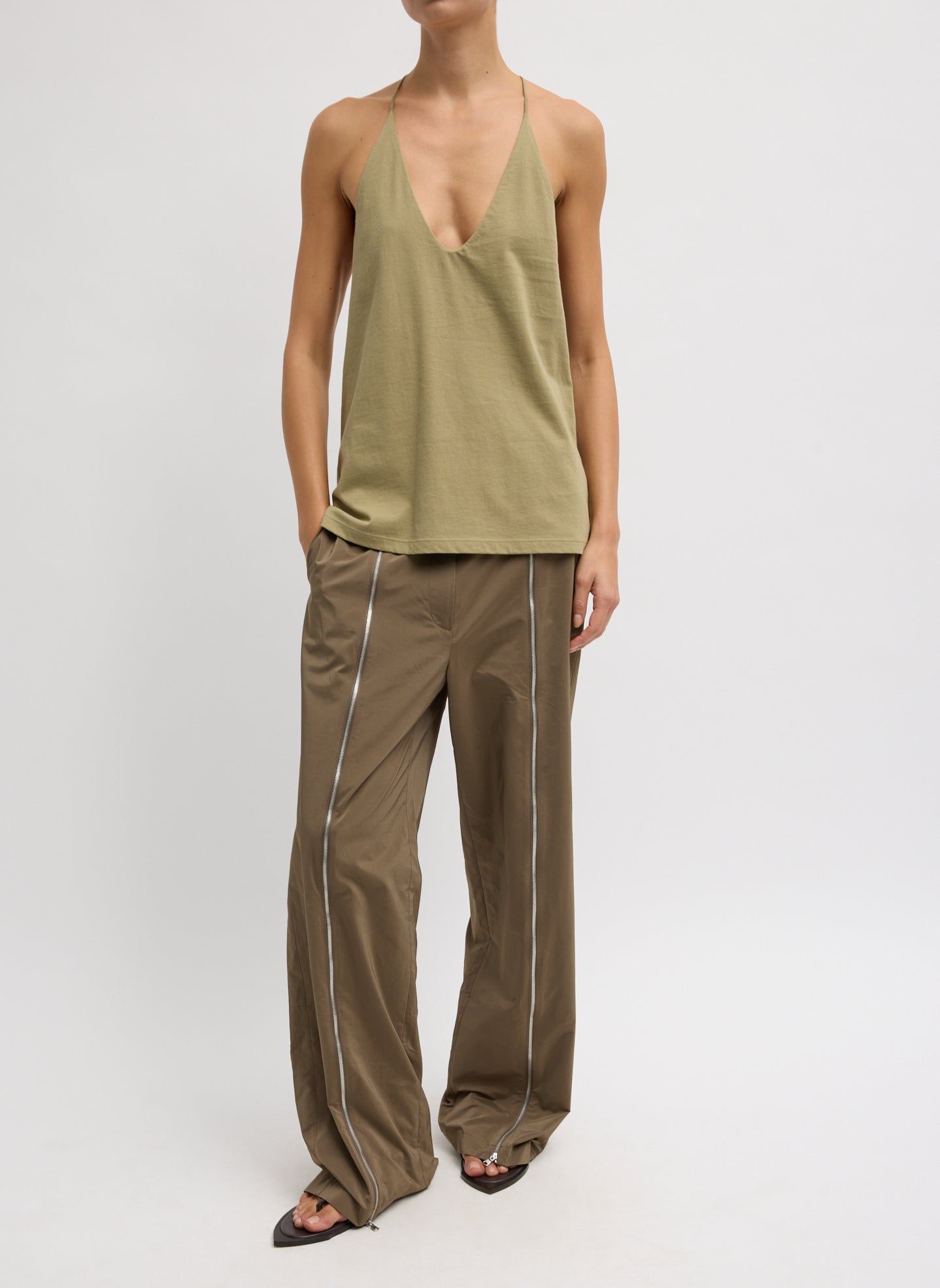Tibi Racerback Tank