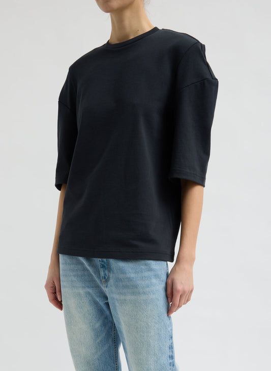 Tibi Perfect Hinged Sleeve T-Shirt