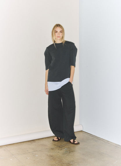 Tibi Perfect Hinged Sleeve T-Shirt