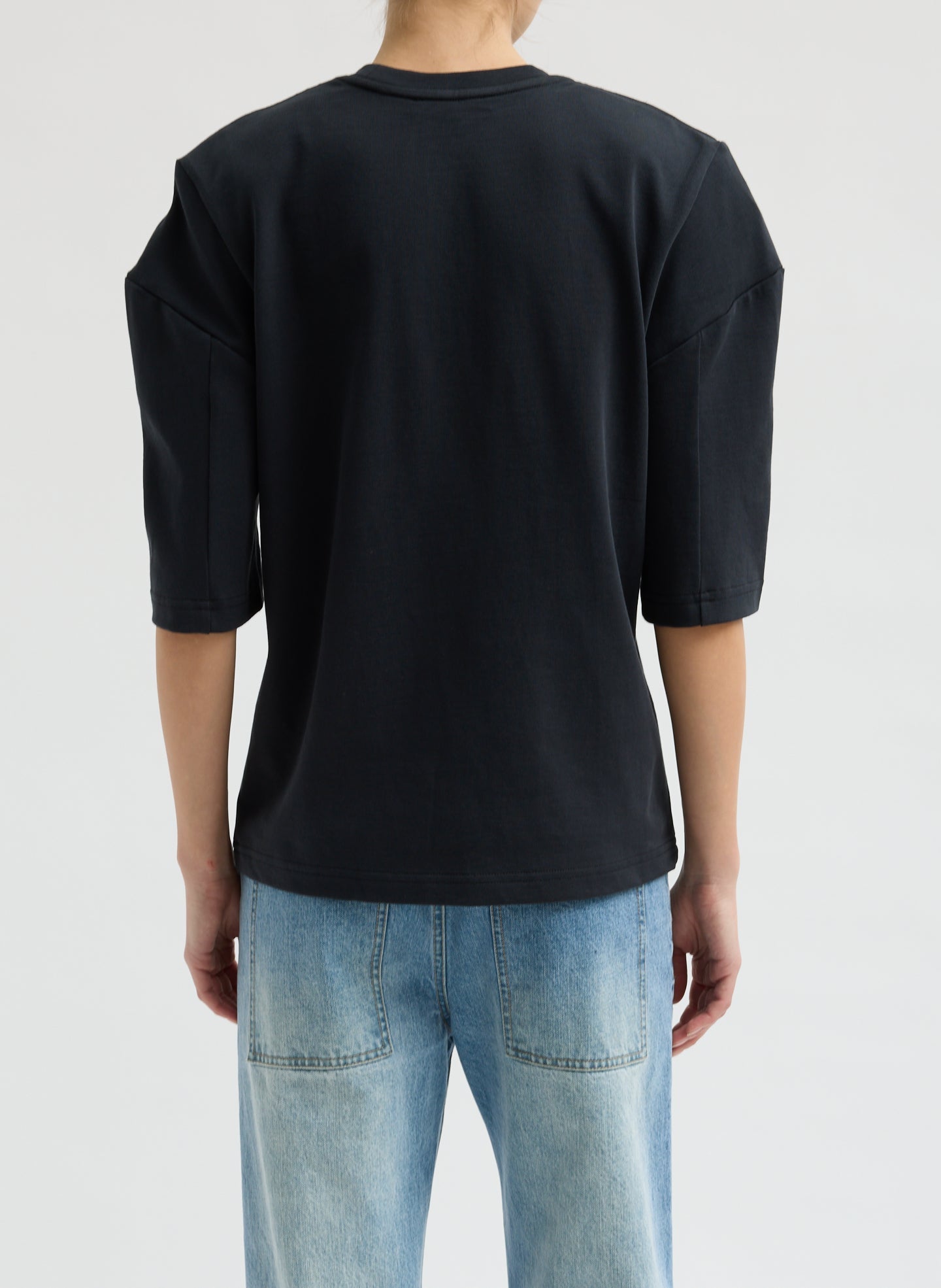 Tibi Perfect Hinged Sleeve T-Shirt
