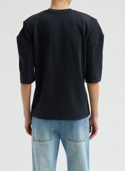 Tibi Perfect Hinged Sleeve T-Shirt