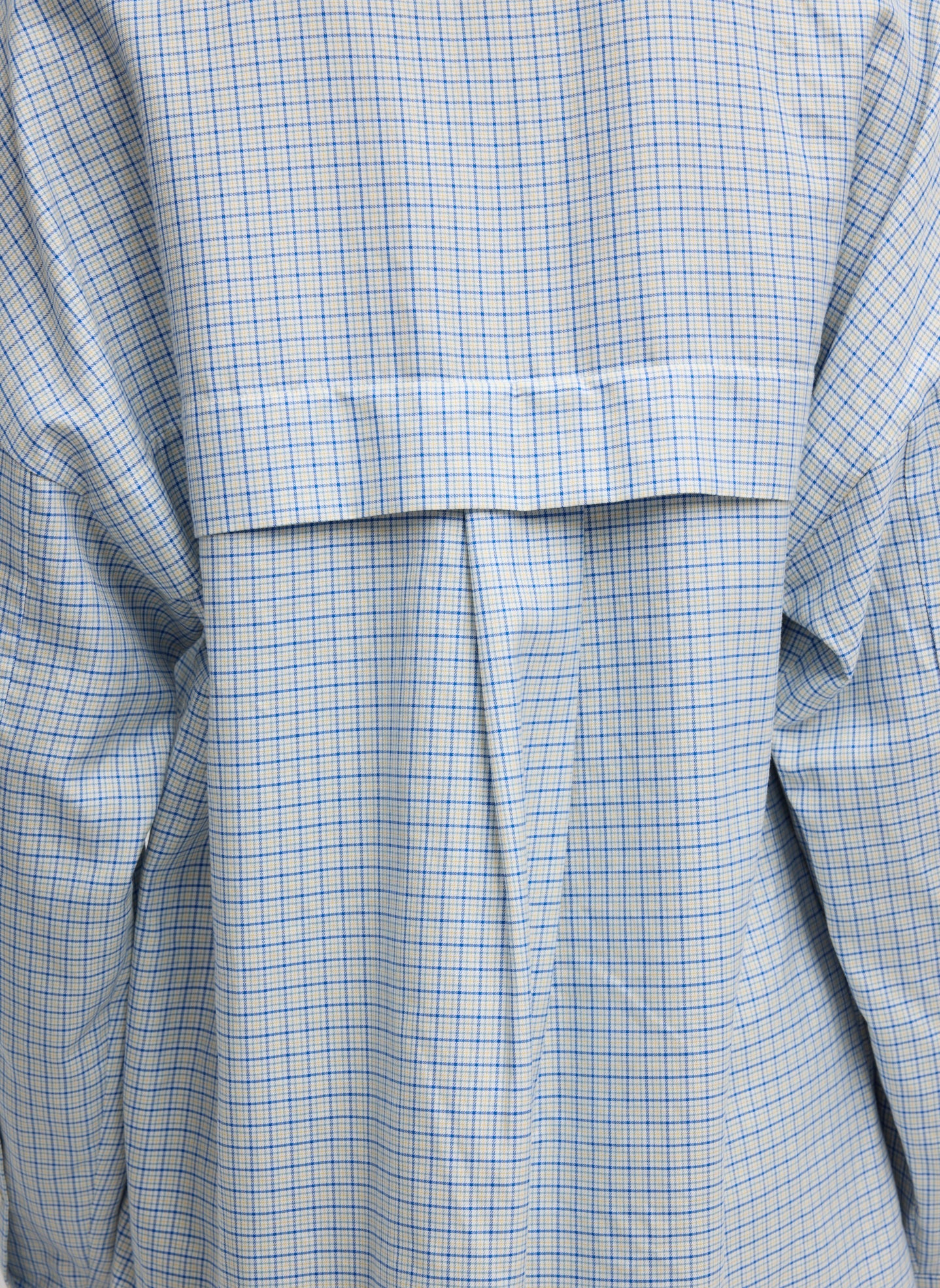 Tibi Linus Check Oversized Shirt