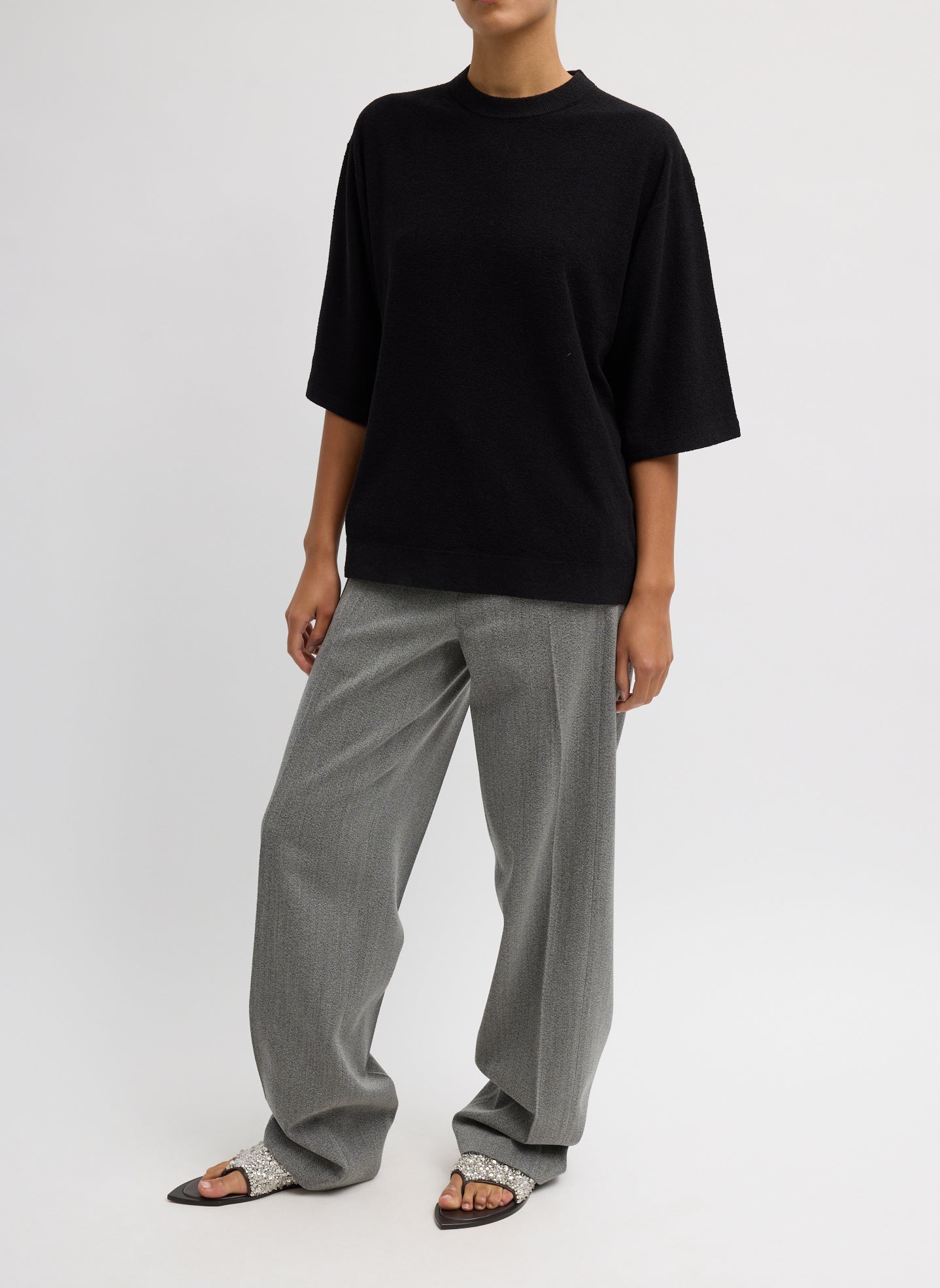Tibi Sable Oversized Easy T-Shirt