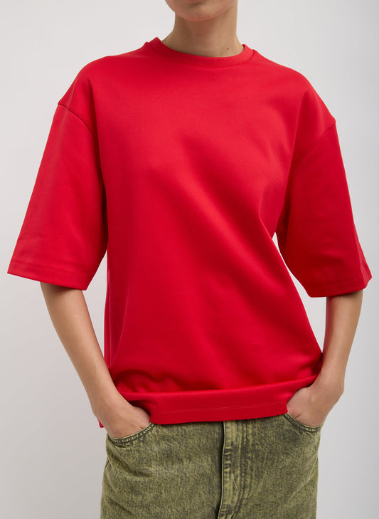 Tibi Active Knit Easy T-Shirt