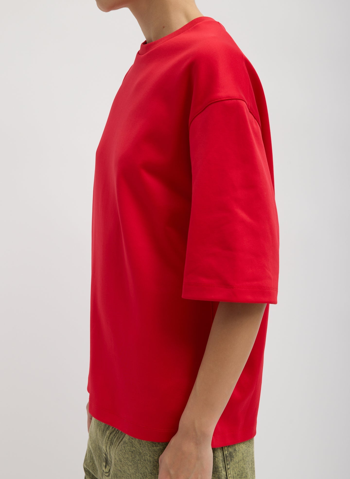 Tibi Active Knit Easy T-Shirt