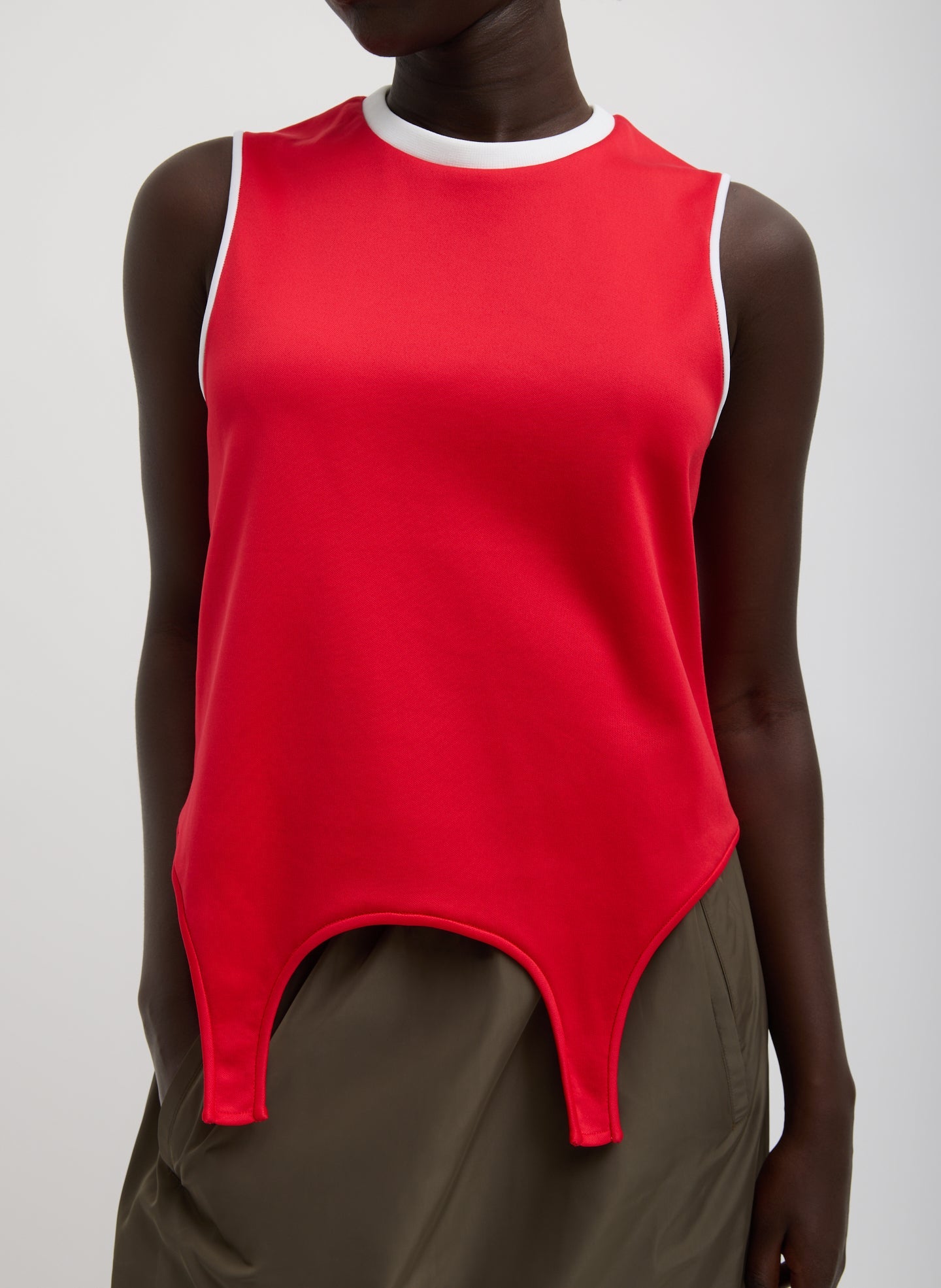 Tibi Active Knit Flip Tank