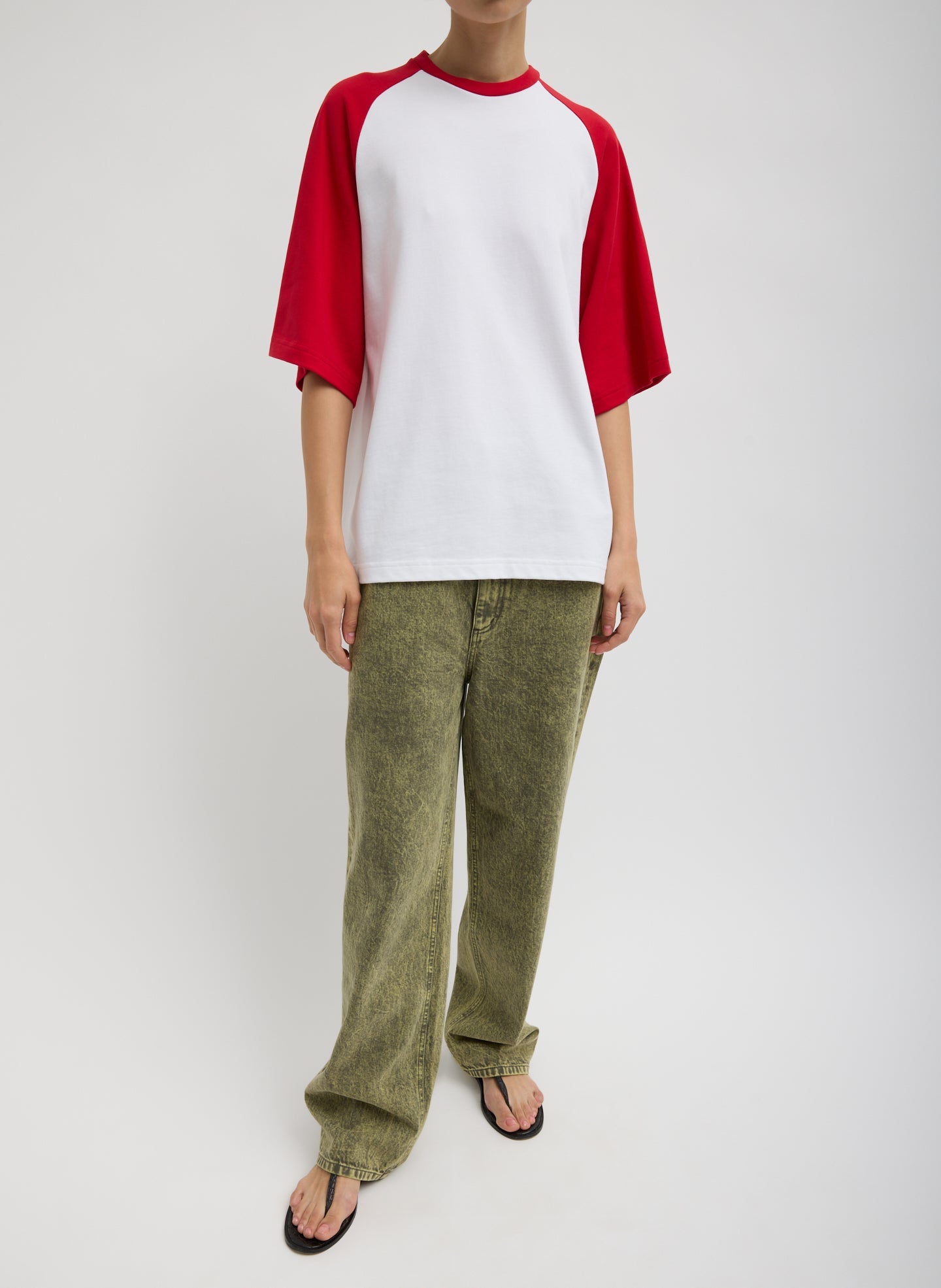 Tibi Perfect Baseball T-Shirt