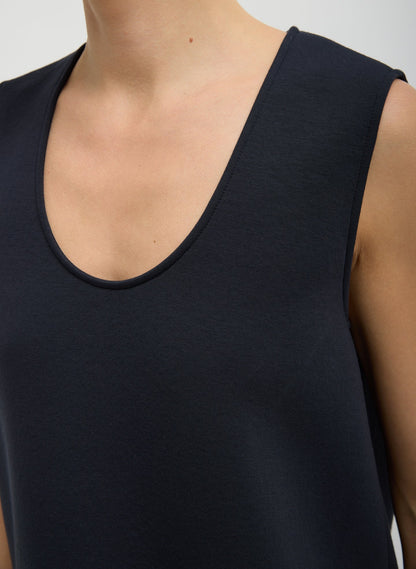Tibi Bonded Viscose Tank Top