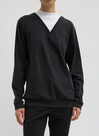 Tibi Perfect T-Shirt Trompe L'oeil Top