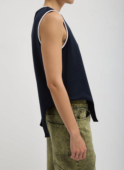 Tibi Active Knit Flip Tank